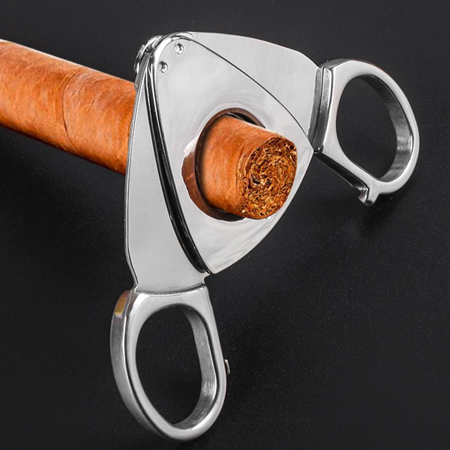 Stainless Steel Cigar Cutter 3