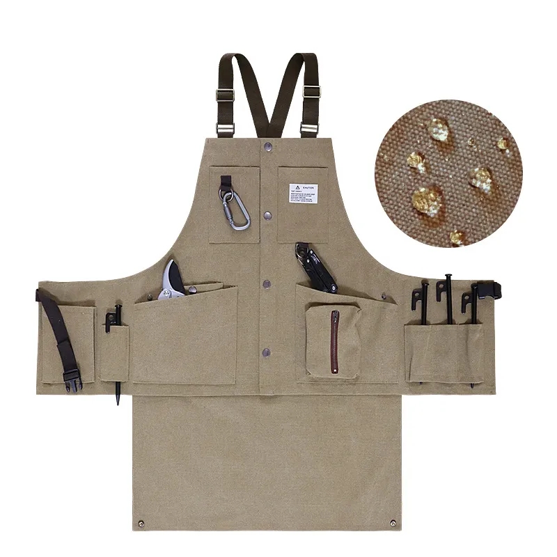 Heavy Duty Canvas Electrician Apron 9