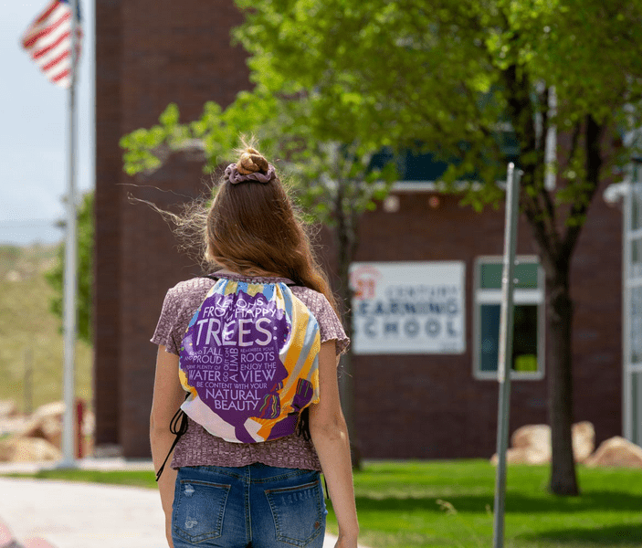 Dye-Sublimated Drawstring Backpack 26