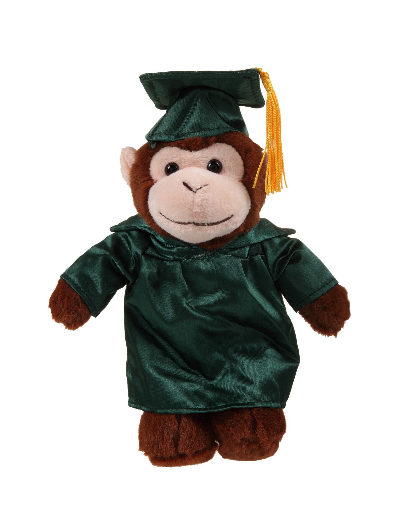 Soft Plush Monkey in Graduation Cap & Gown Stuffed Animal 5