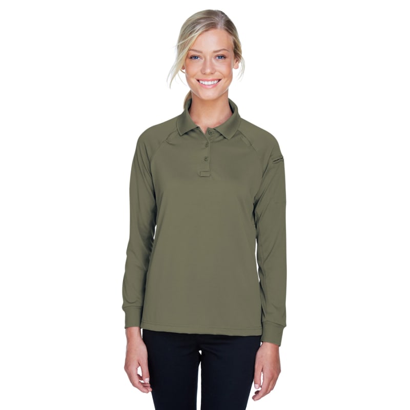 Harriton Ladies' Advantage Snag Protection Plus Long-Sleeve Tactical Polo 9