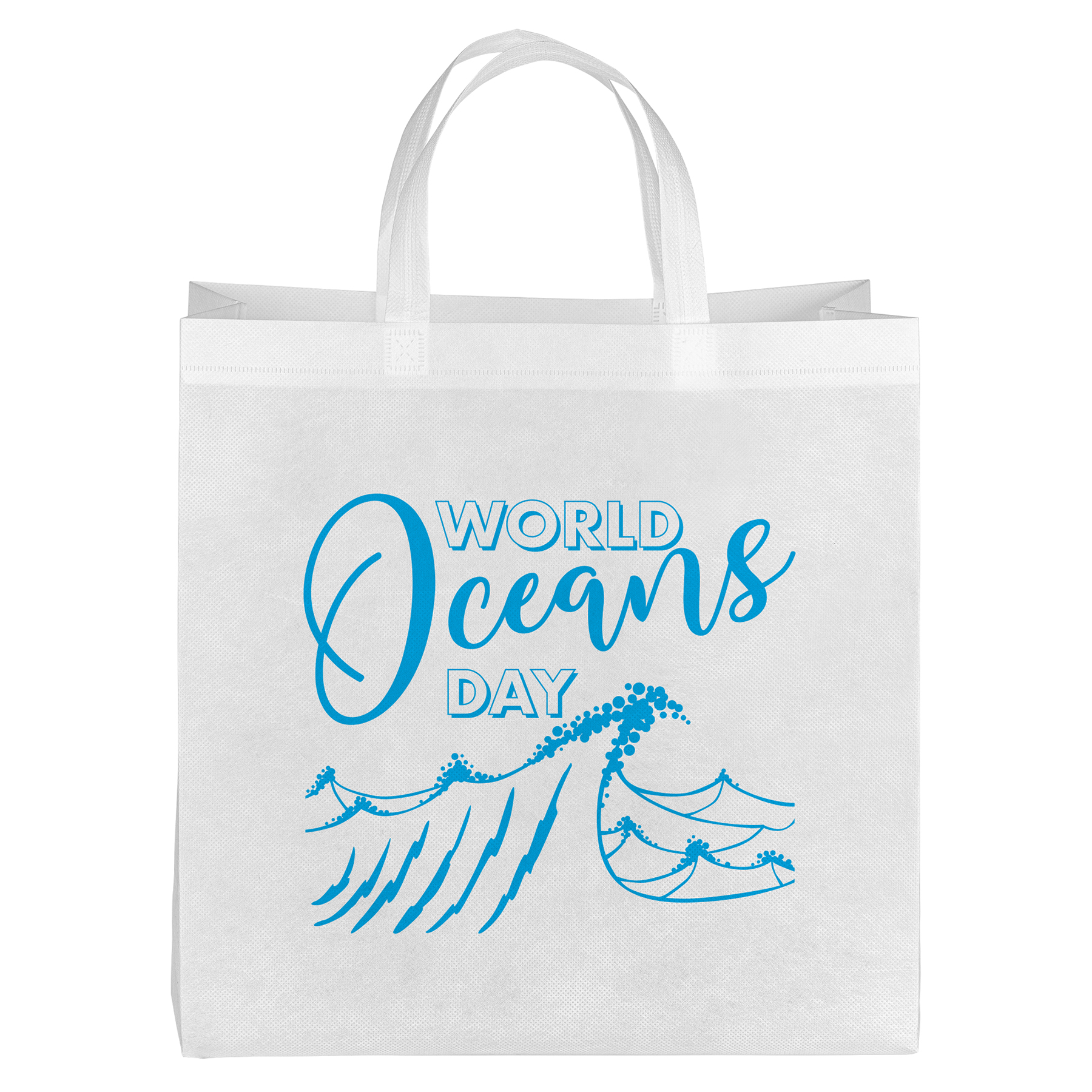Ocean™- R-PET Non-Woven Totes - Screen Print 4