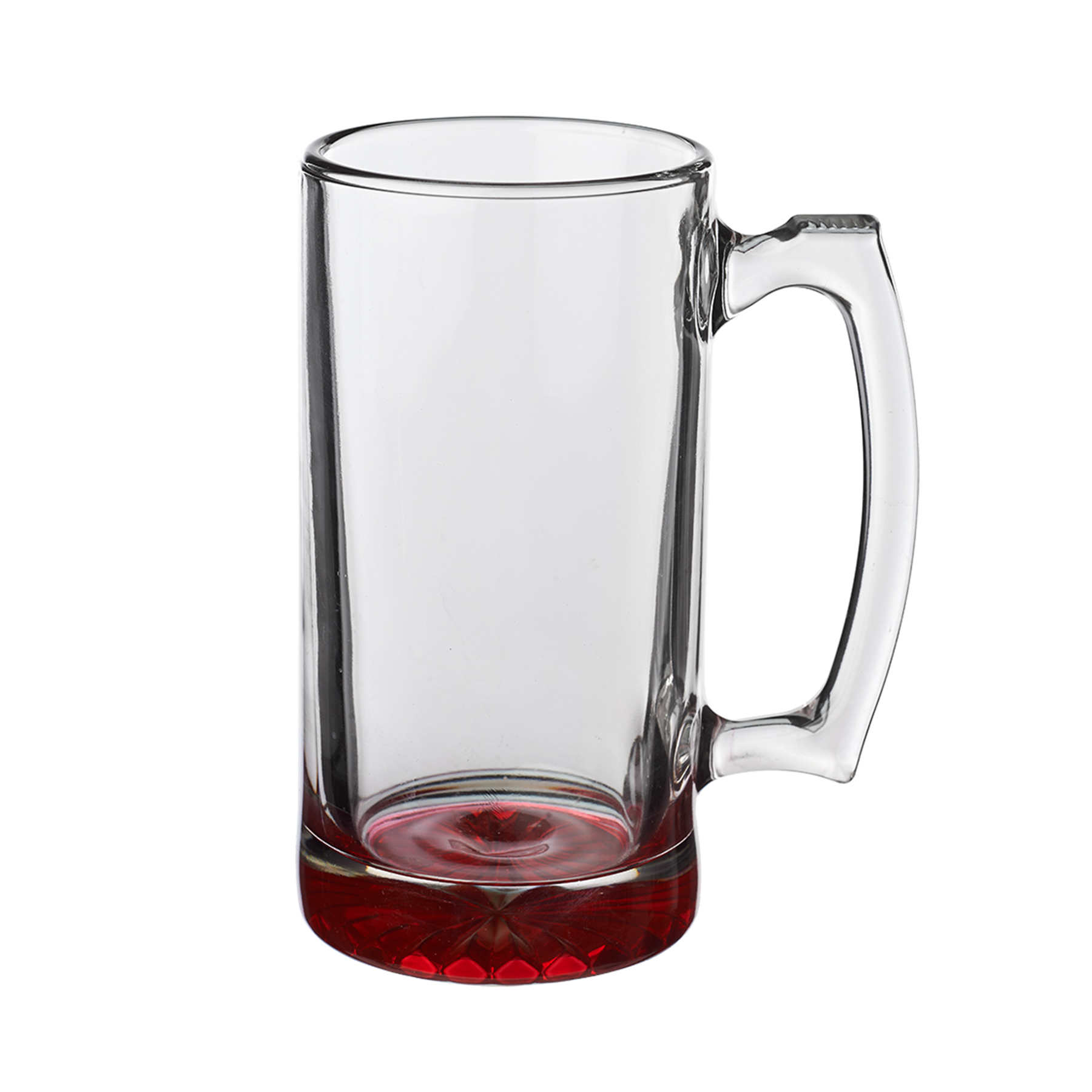 Libbey Clino Glass Beer Mugs - 12 OZ. 6