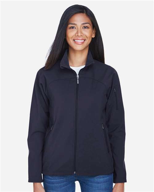 Women's 3-Layer Fleece Performance Soft Shell Jacket - 78034 9