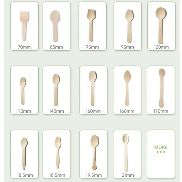 Eco-Friendly Natural Wooden Spoons 3