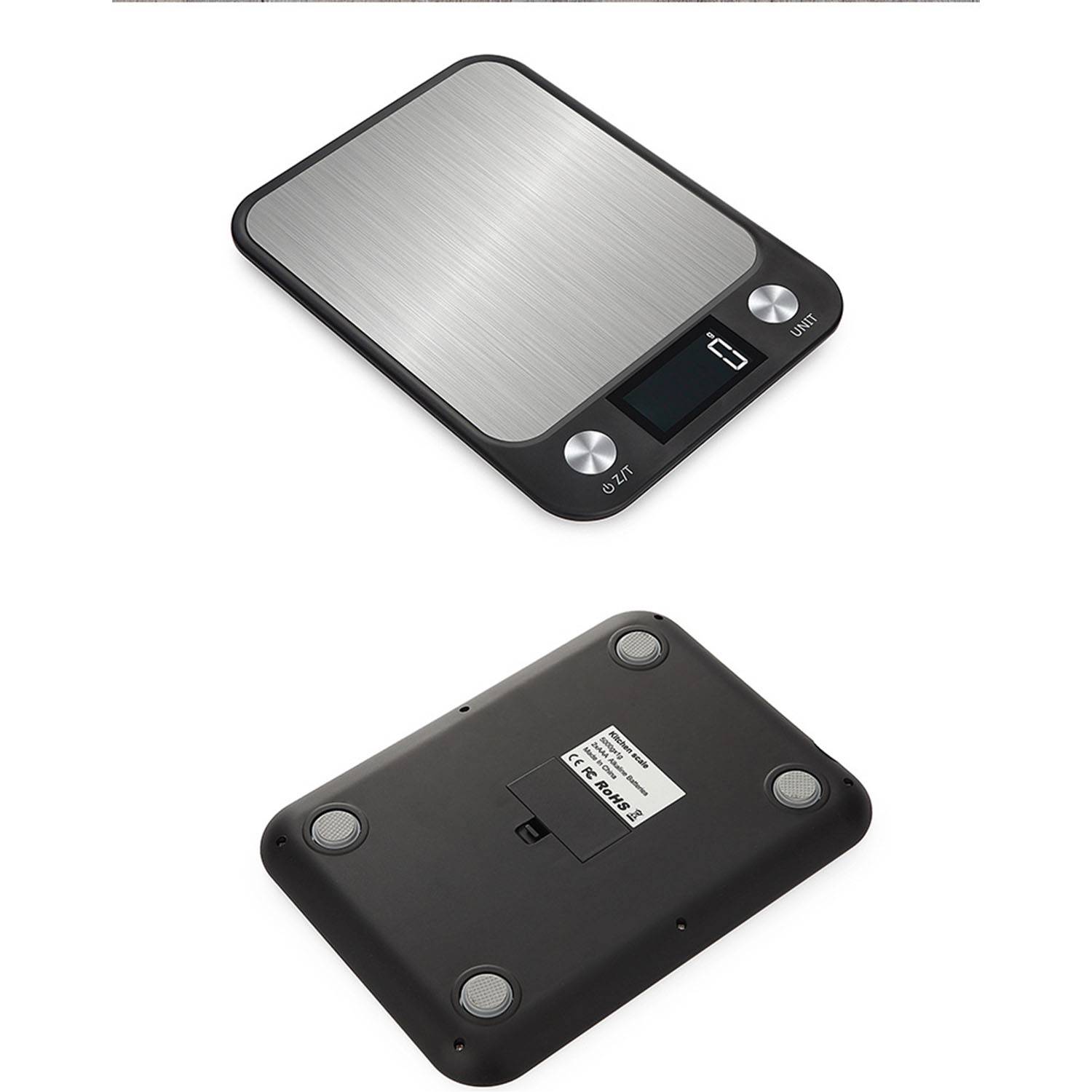 Stainless steel high-precision household electronic scale 5