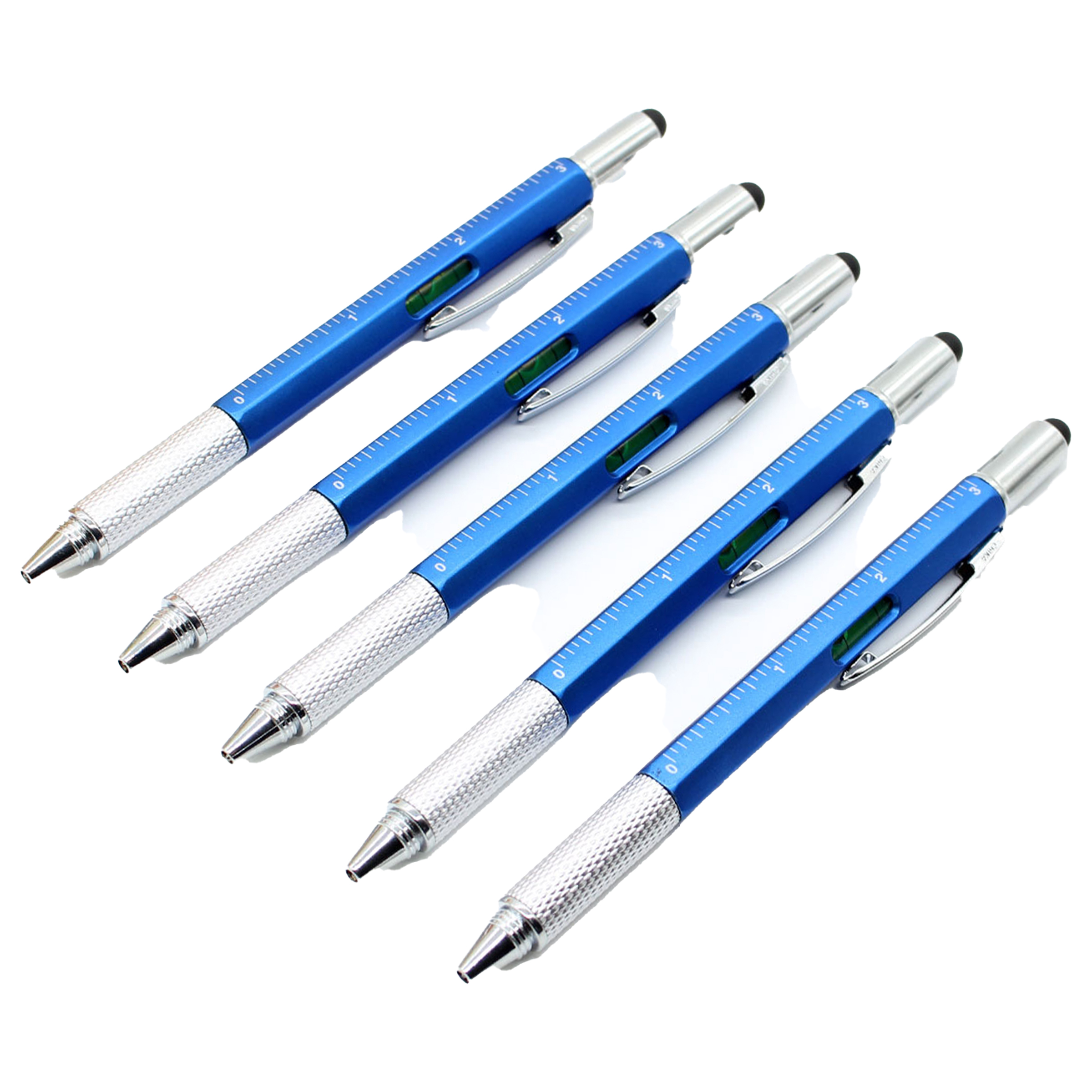 Abs Multi Functional Level Ruler Ballpoint Pen 3