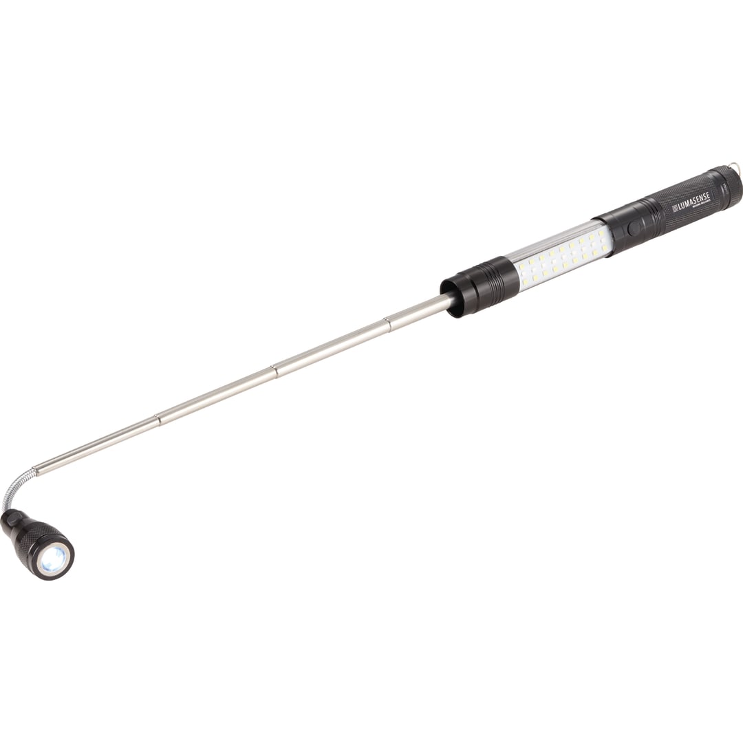 Telescopic Magnetic COB LED Flashlight w/Sidelight 47