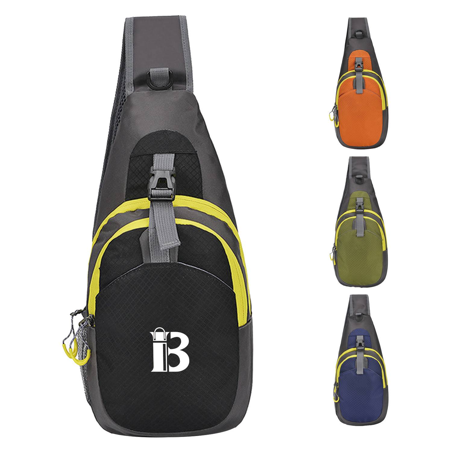 Nylon Crossbody Chest Bag for Hiking Travel 3