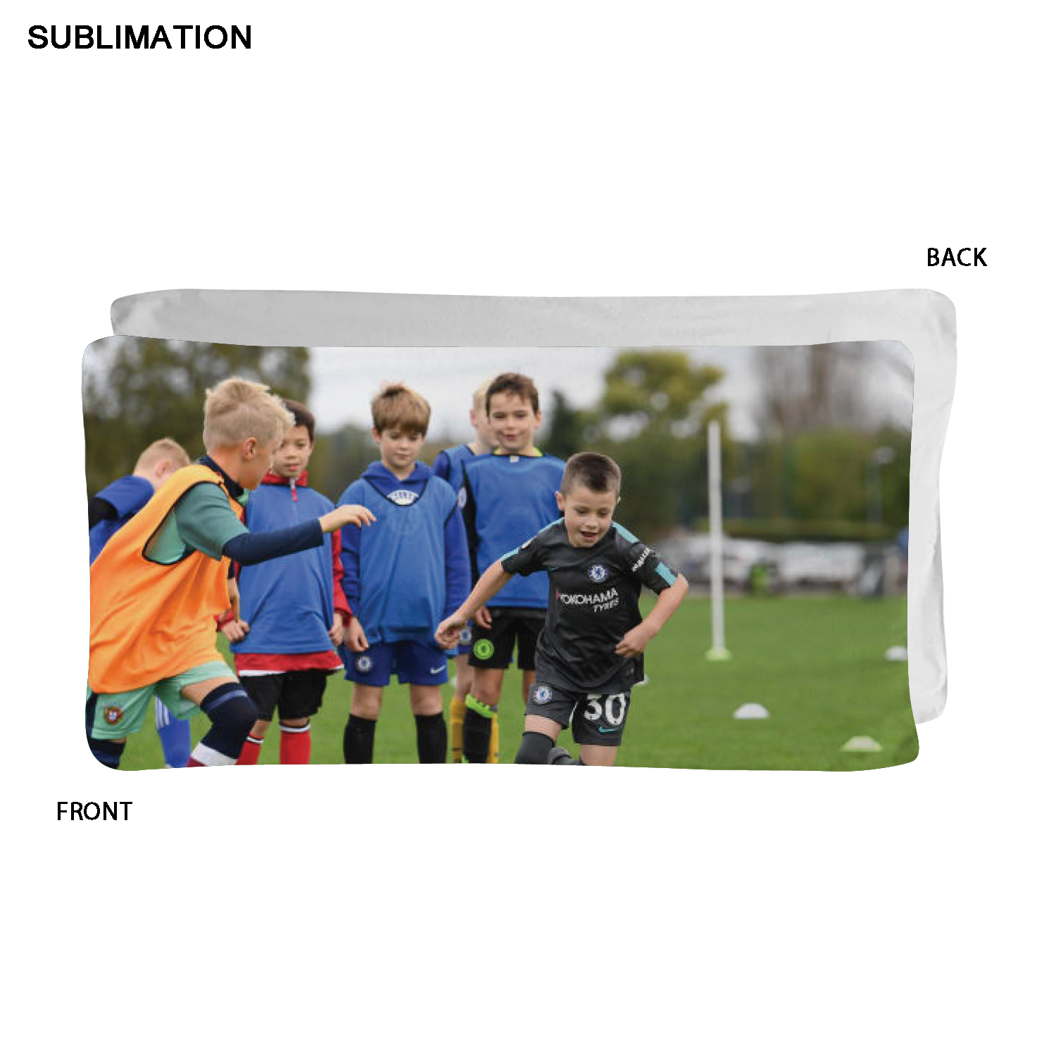 Photo Blanket, Ultra Soft and Smooth Microfleece Blanket, 30x60, Sublimated with a Photo on 1 side 2