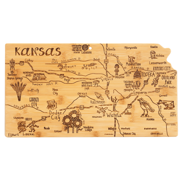 U.S. Destination Bamboo Cutting and Serving Boards 836