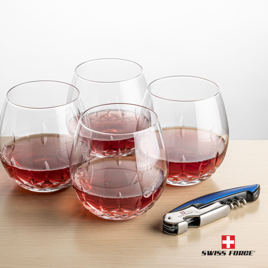 Swiss Force® Opener & Templeton Stemless Wine 4