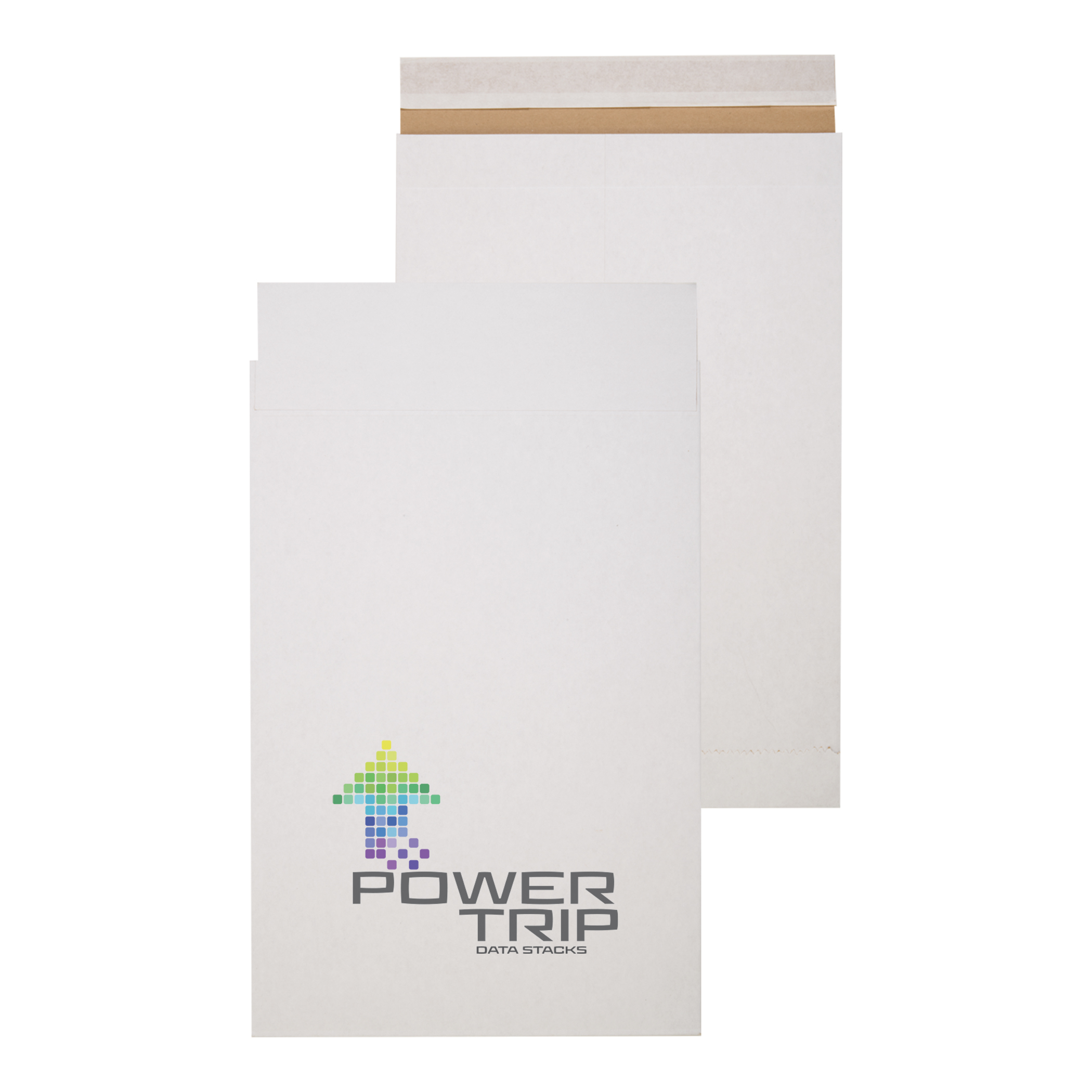 White Kraft Padded Mailer with Peel & Seal Closure 1