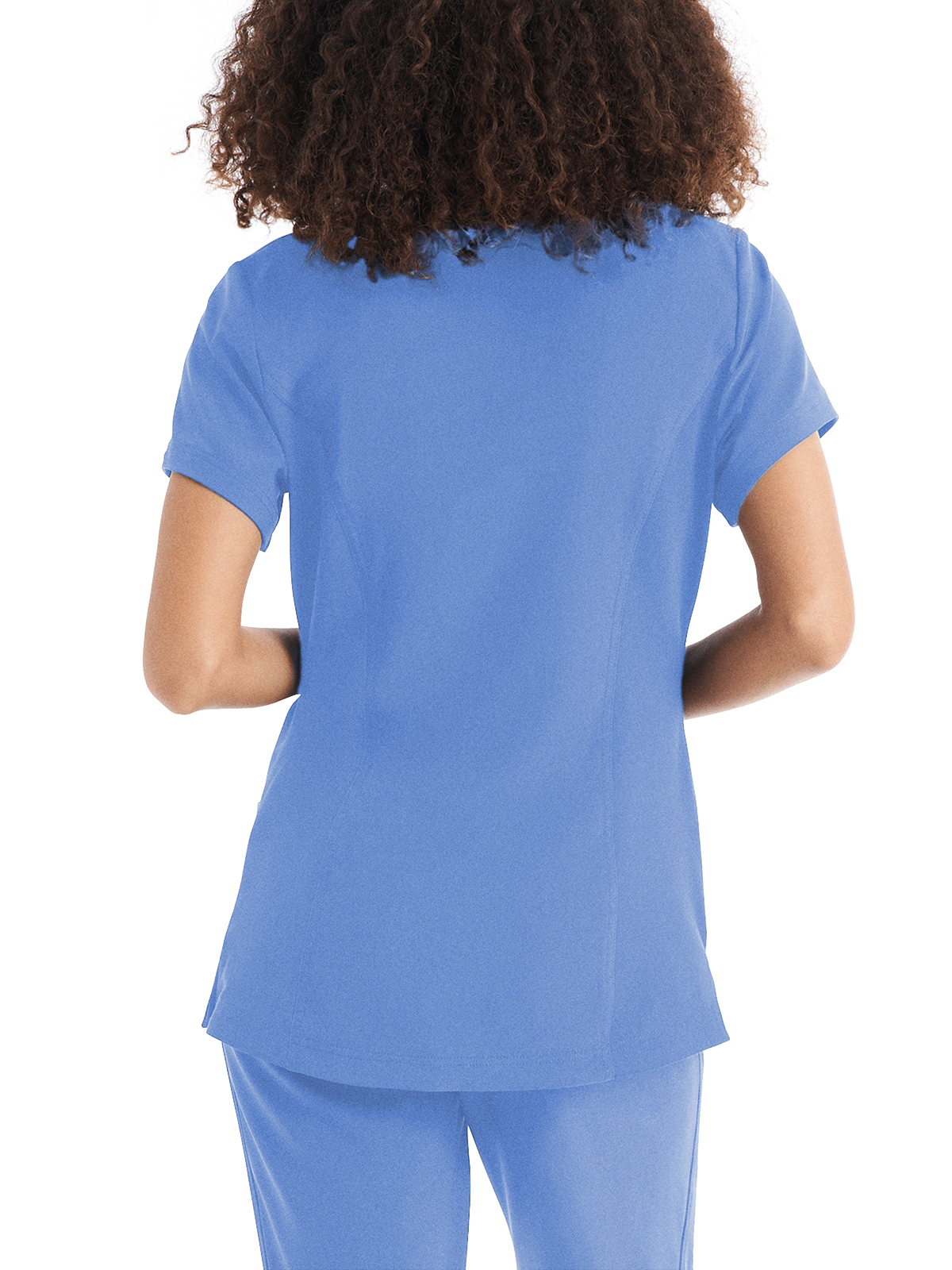 White Cross - CRFT - Women's Three-Pocket V-Neck Top 19