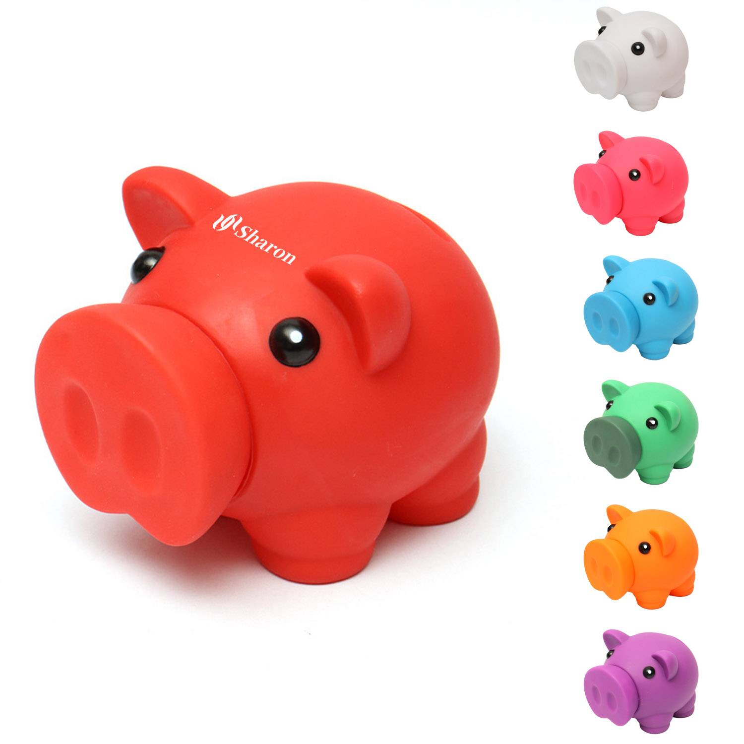 Mini Plastic Piggy Bank 9