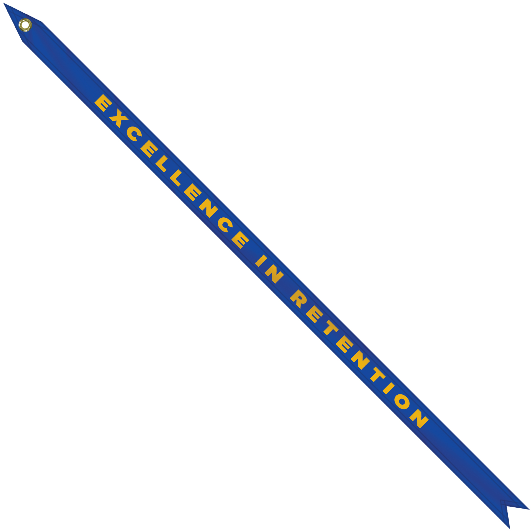 1 3/8" x 36" Custom Printed Knit Polyester Streamer 4