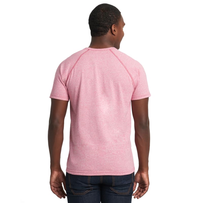 Next Level Apparel Men's Mock Twist Short-Sleeve Raglan T-Shirt 6
