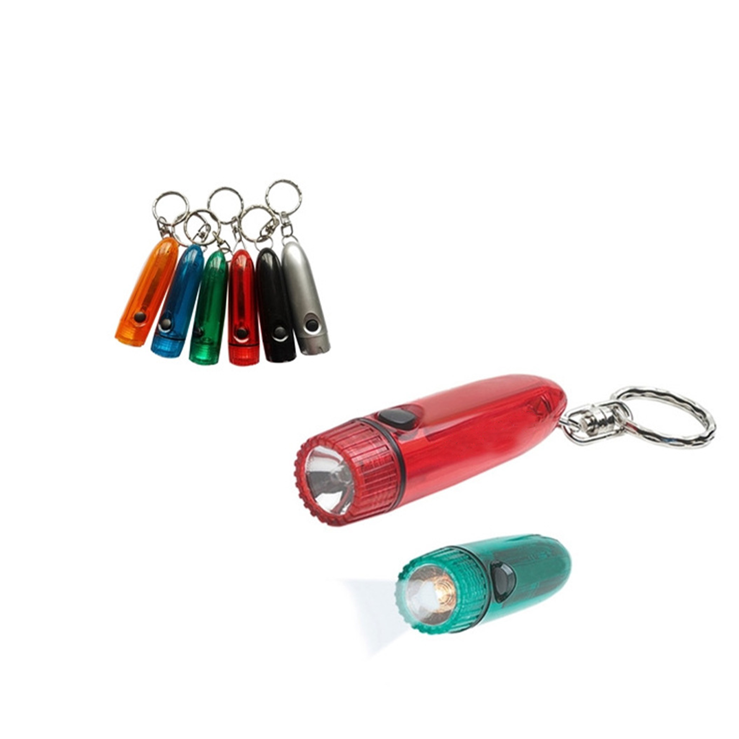 Custom Mini Flashlight Keychains - Bulk Pack for Outdoor Act 4