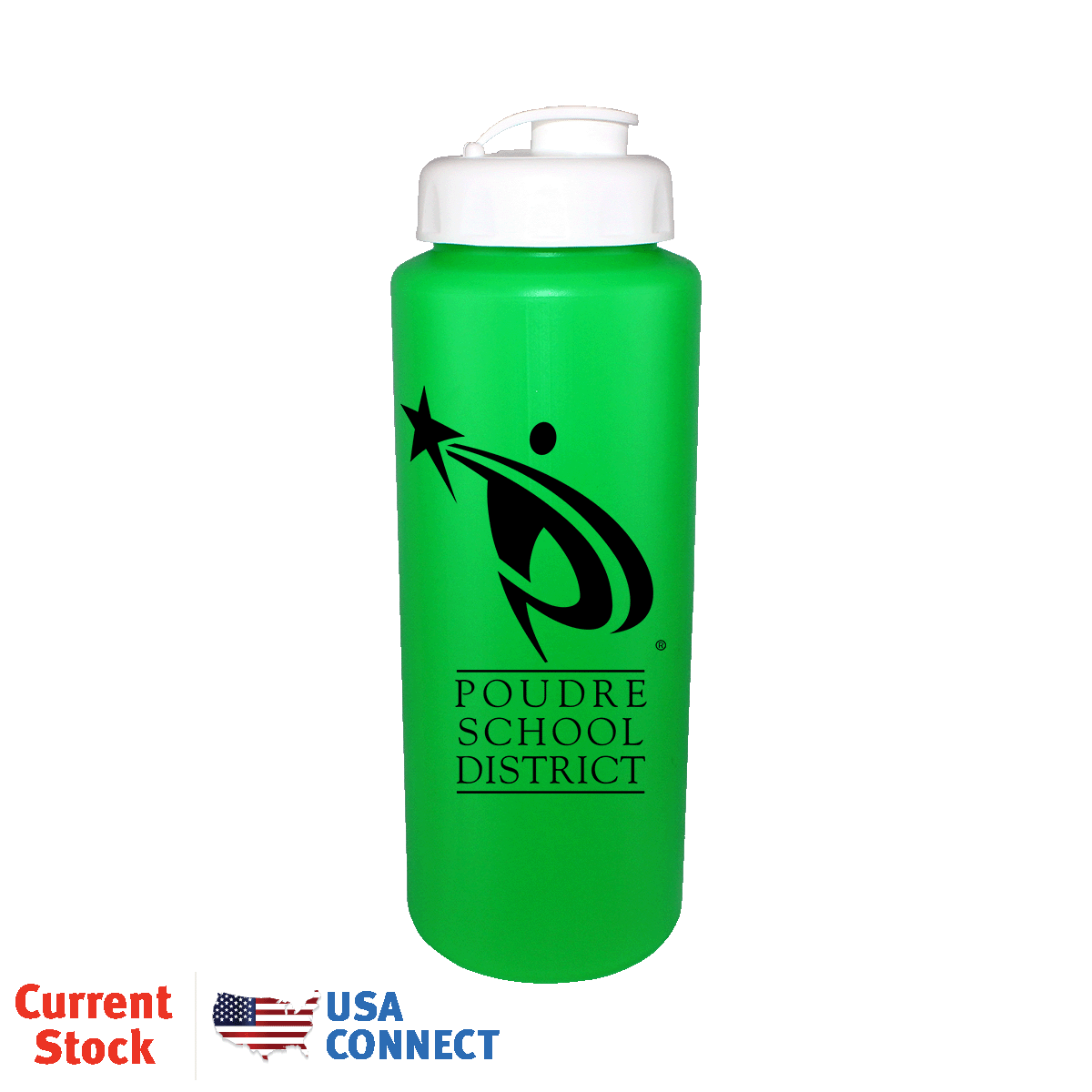 32 oz. Sports Bottle with Flip Top Cap 14