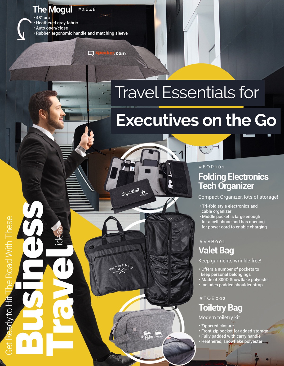 Folding Electronics Organizer Carrying Case 8