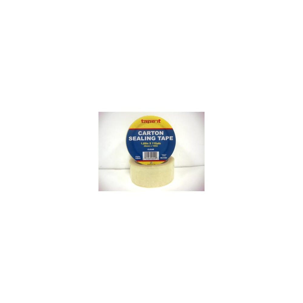 Carton Sealing Tape - Clear 1.89" x 110 yards 2