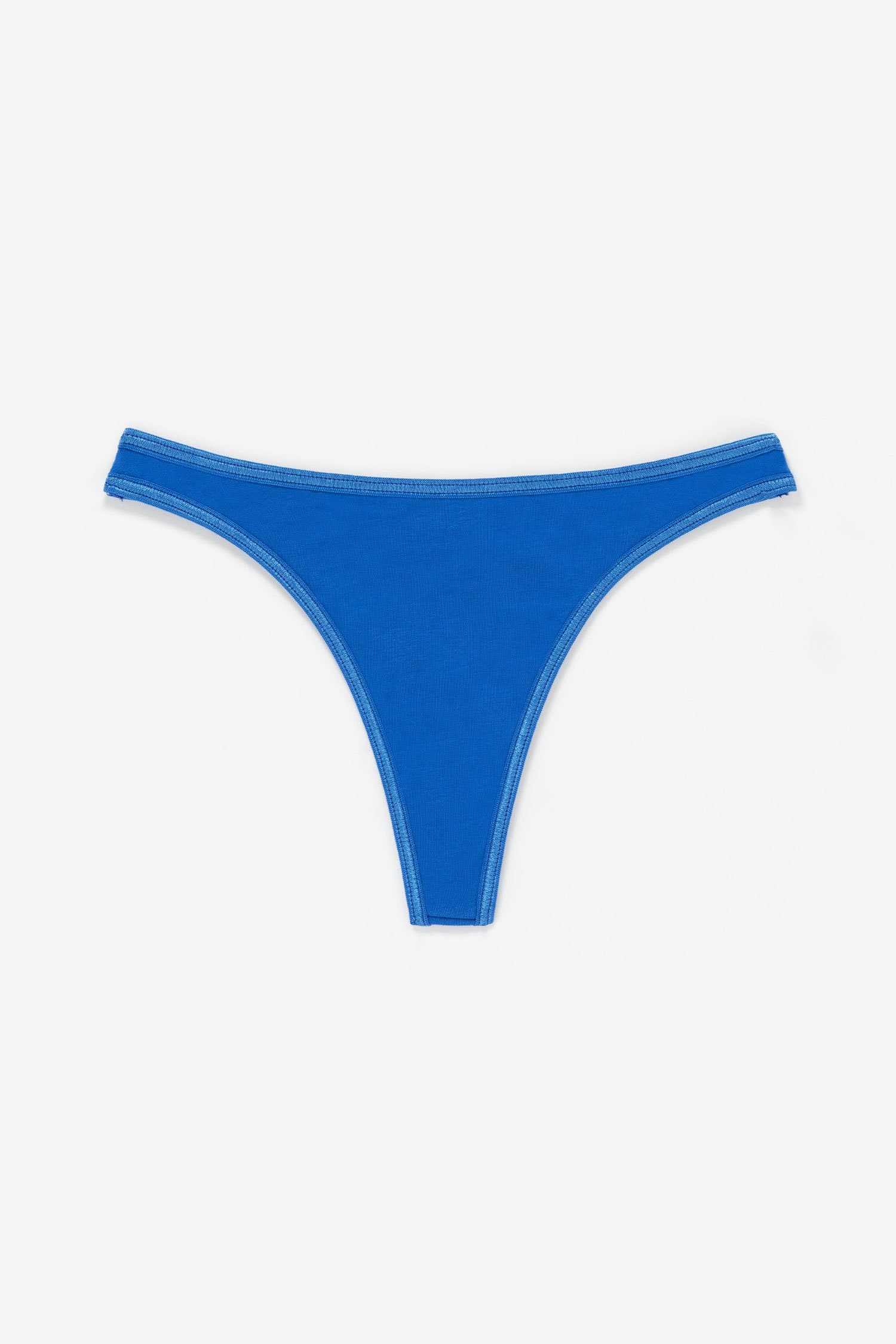 COTTON SPANDEX THONG PANTY 3