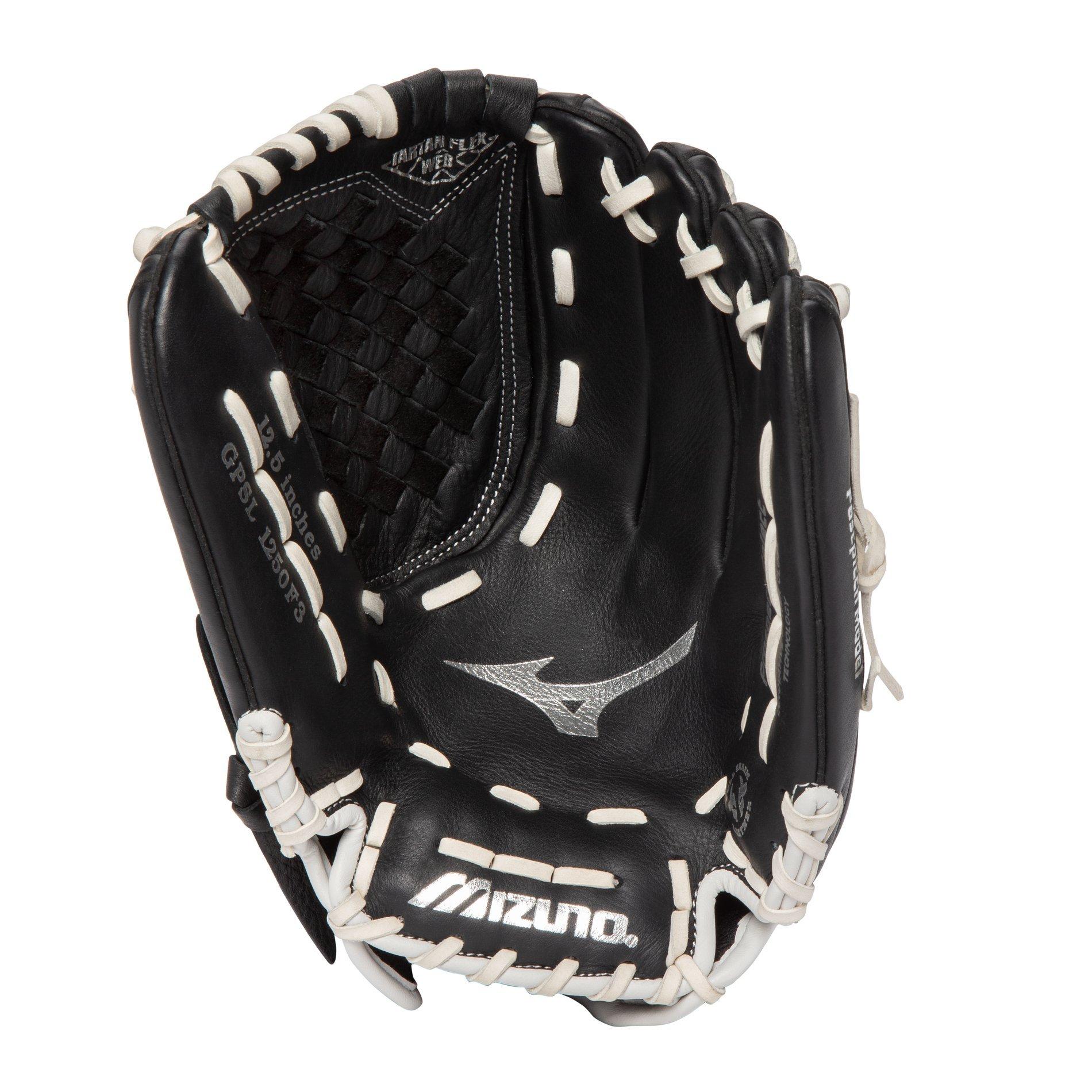 Prospect Select Series Fastpitch Softball Glove 12.5", Tartan Flex Web, ButterSoft Palm Liner, Full 6