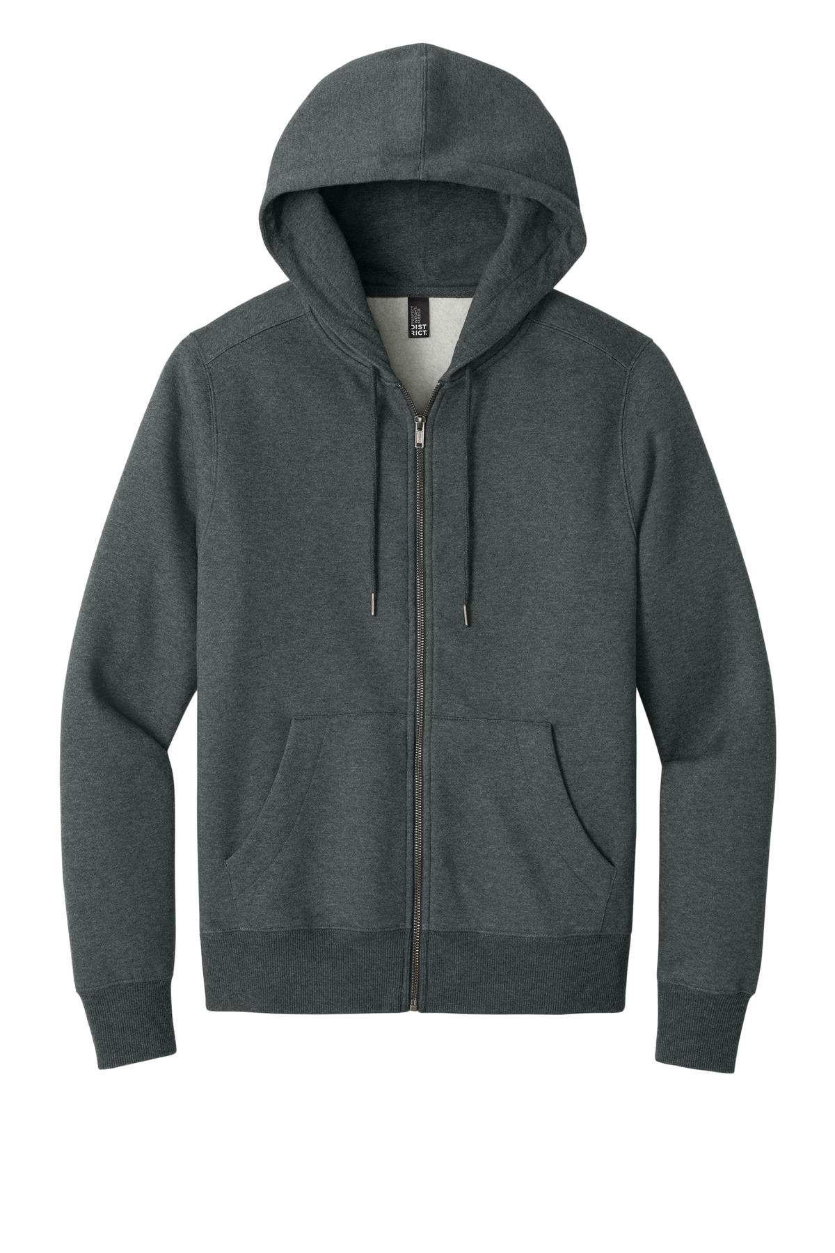 District Perfect Weight Fleece Full-Zip Hoodie DT1103 24