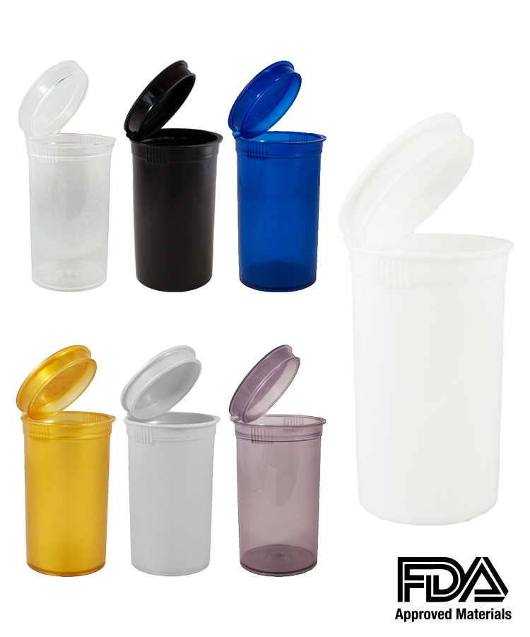 19 Dram Pop Top Cannabis Container 2