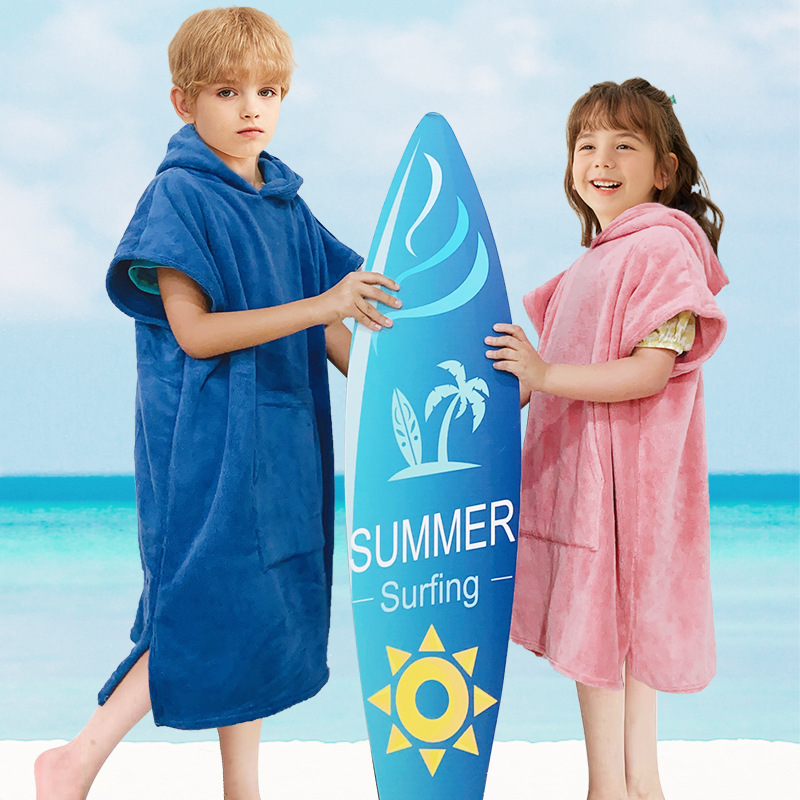 Kids Beach Towel Poncho 7