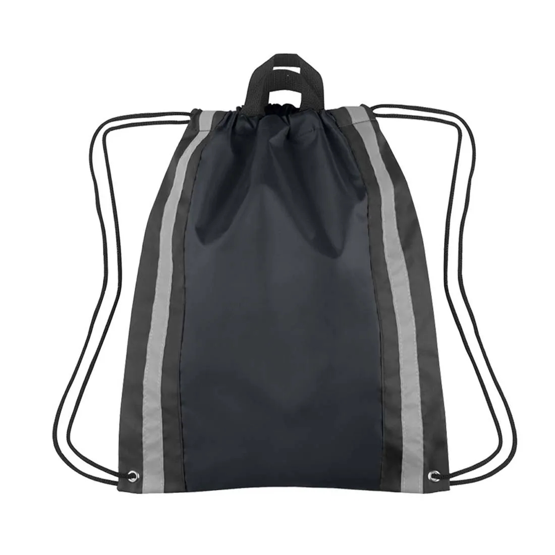 Reflective Sports Gym Drawstring Backpack 4