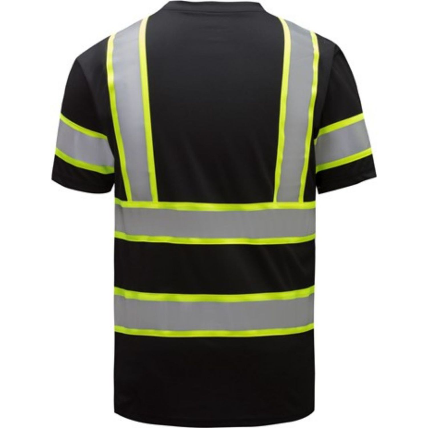 rPET Class 3 Two Tone Safety T-Shirt W/ Pocket 2