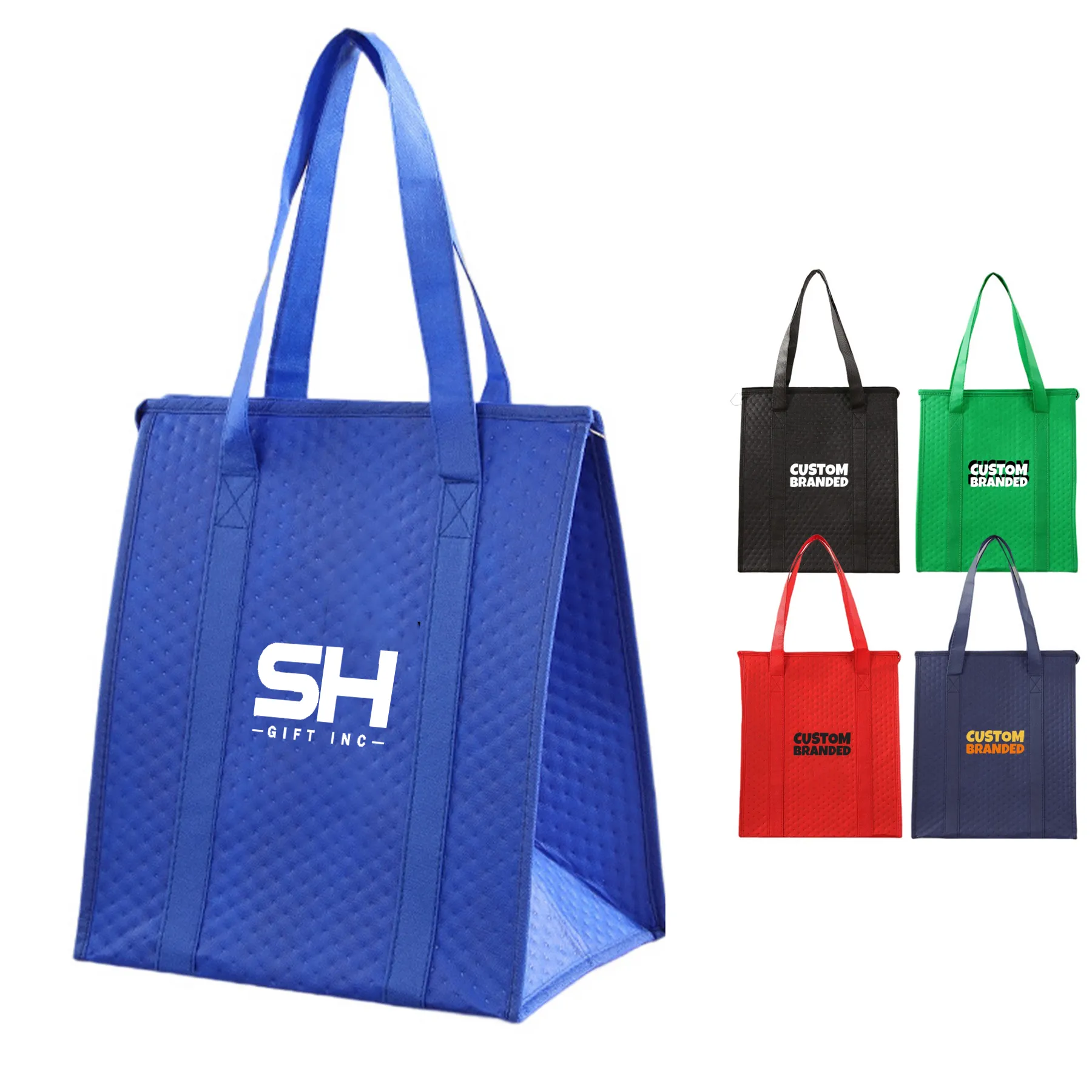 Cross Country Non-Woven Insulated Lunch Tote Bags 1