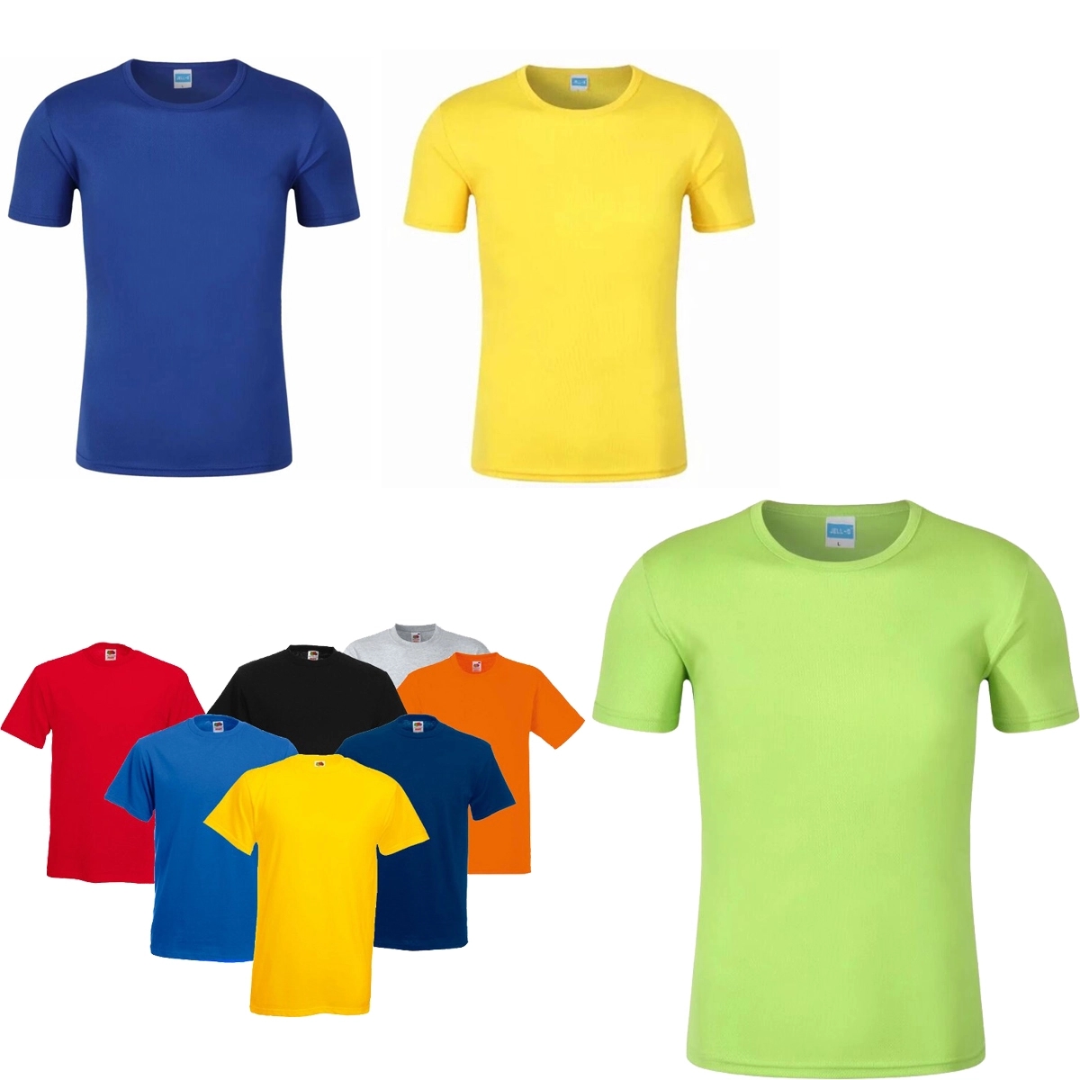 Unisex Cotton T Shirt Round Neck 6