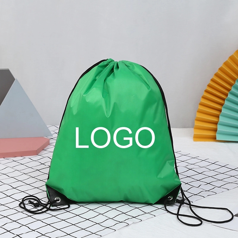 Drawstring Backpack - 210D Polyester 6