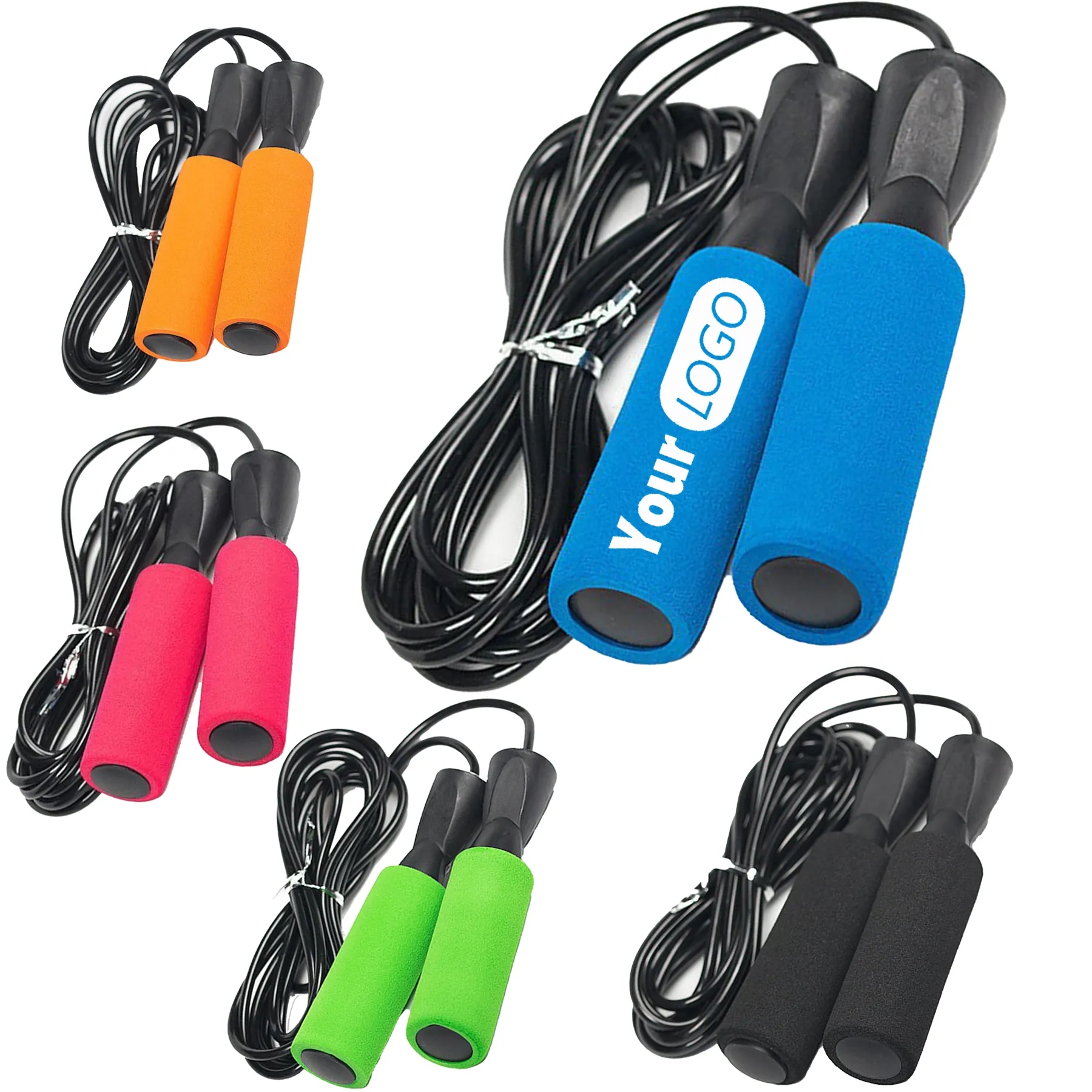Adjustable Tangle-Free Skipping Rope