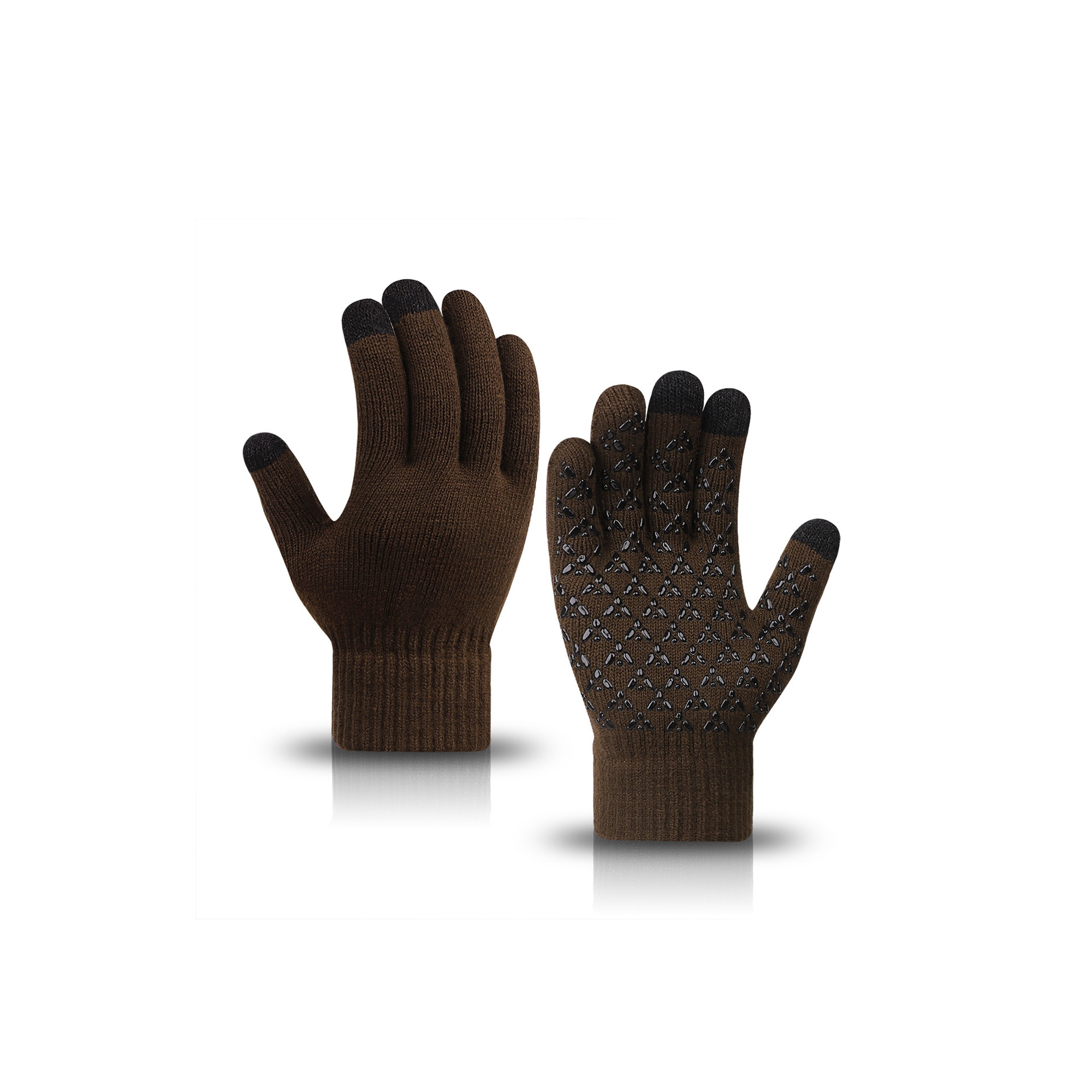 Personalized Winter Warm Knitted Touchscreen Gloves 2