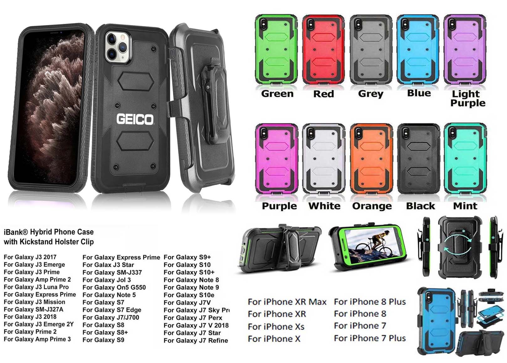 iBank ® Shockproof Case for iPhone 17, 17 Pro, 17 Pro Max