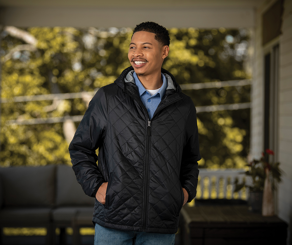Men's Lithium Quilted Hooded Jacket