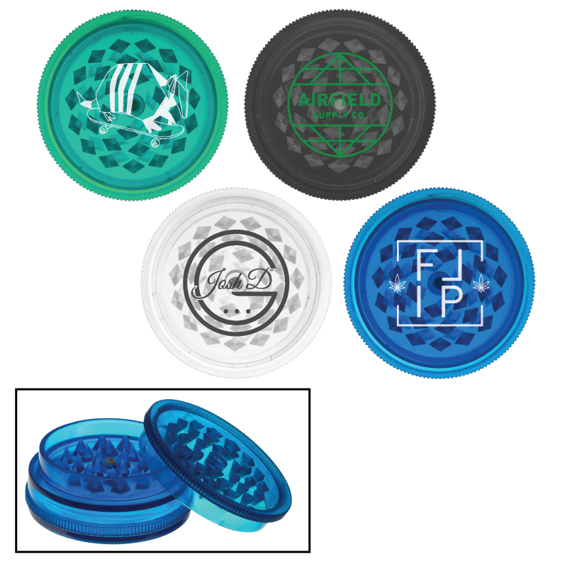 Plastic Tobacco Herb and Spices Grinder 2
