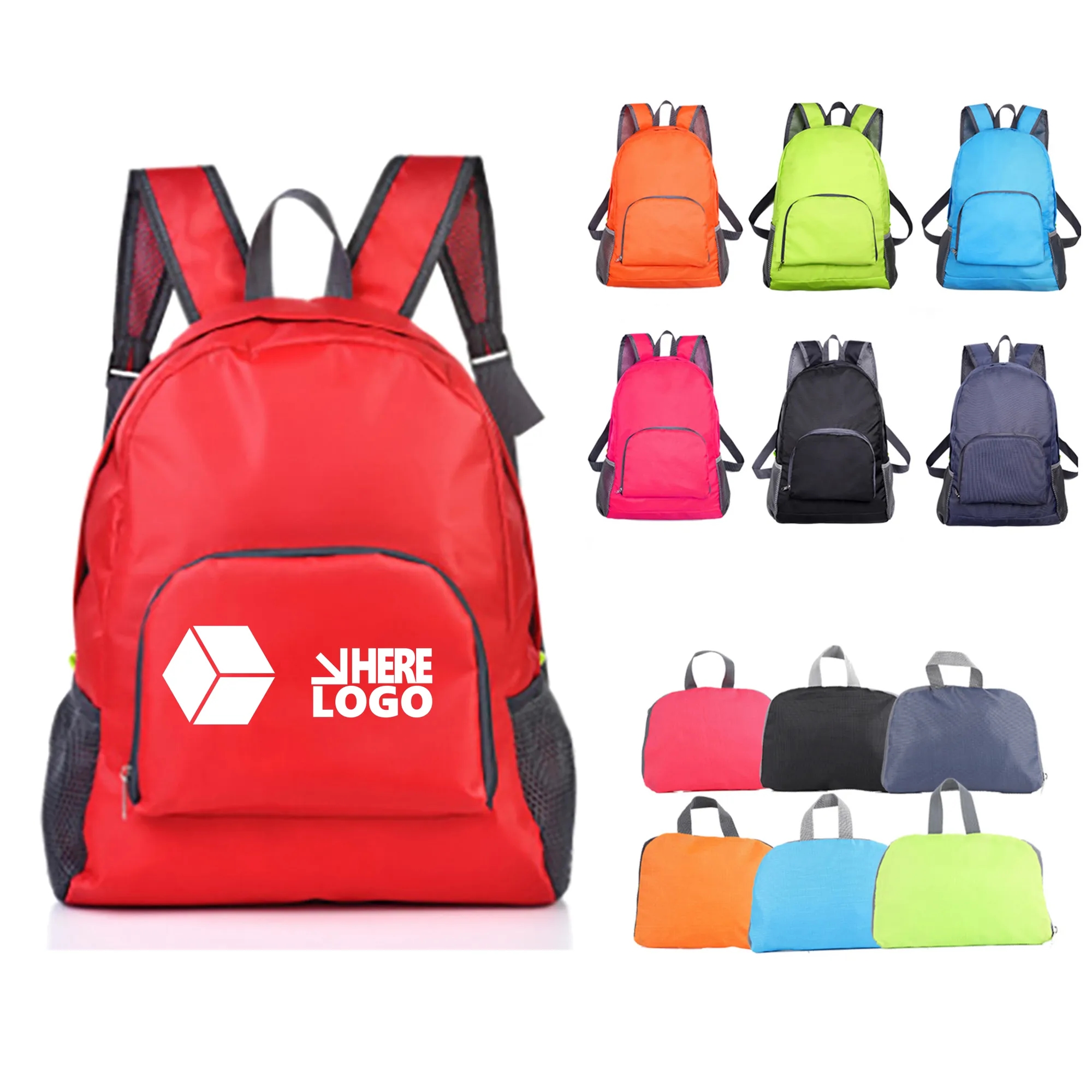 Foldable Lightweight Travel Hiking Backpack 5