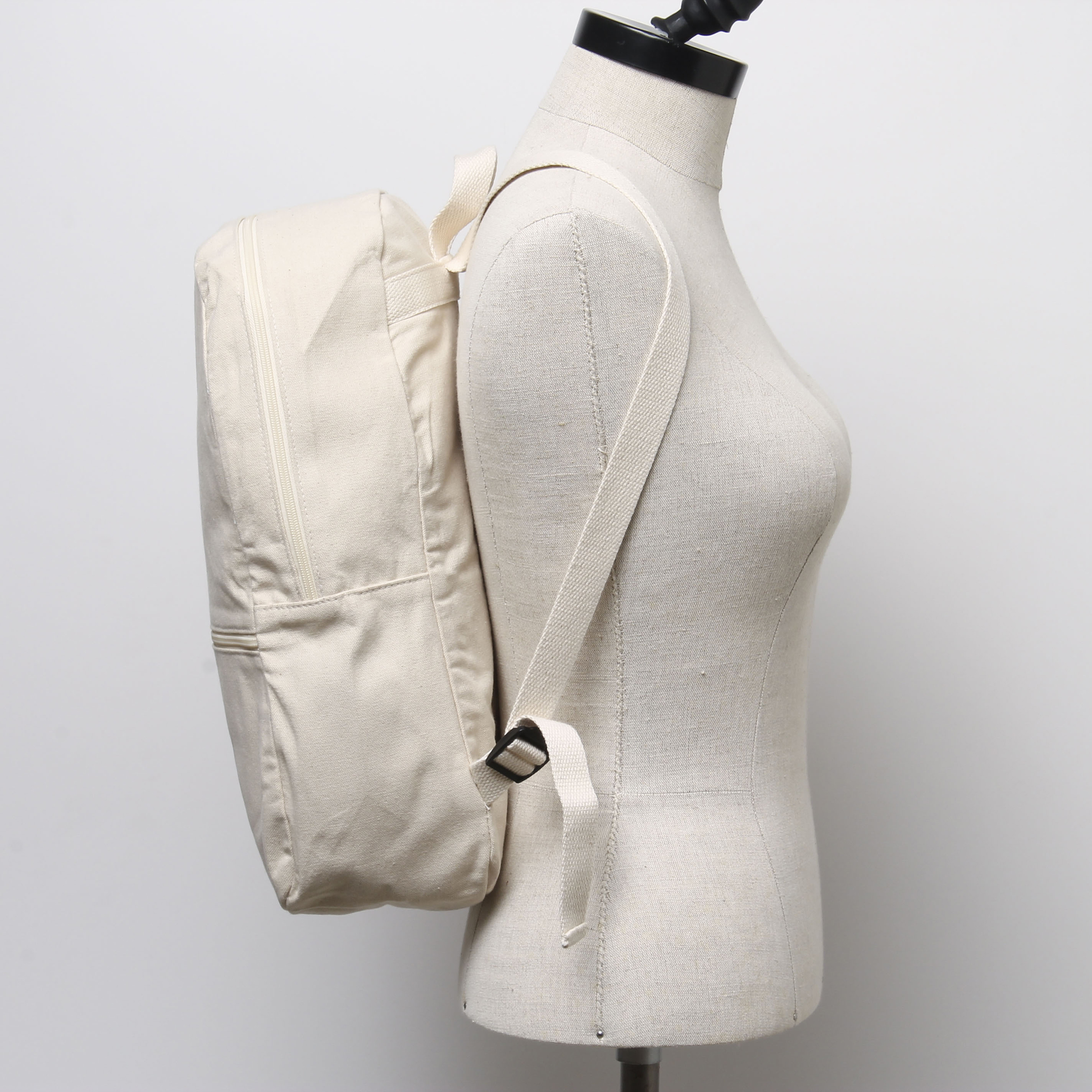 10 Oz. Lightweight Canvas Cotton Backpack 9
