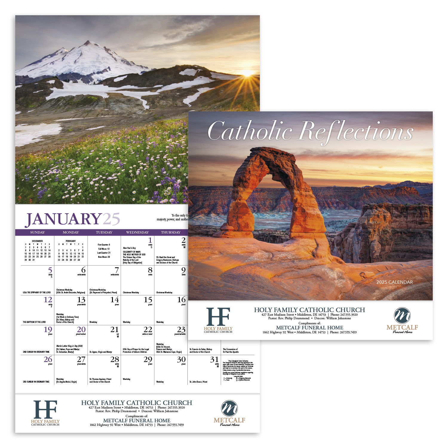 HotLine® Products Catholic Reflections Appointment Calendar - Stapled 2