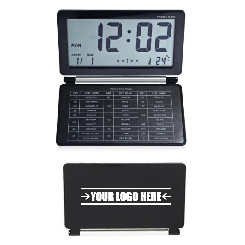 Mini Digital Travel Desk Electronic Alarm Clock 1