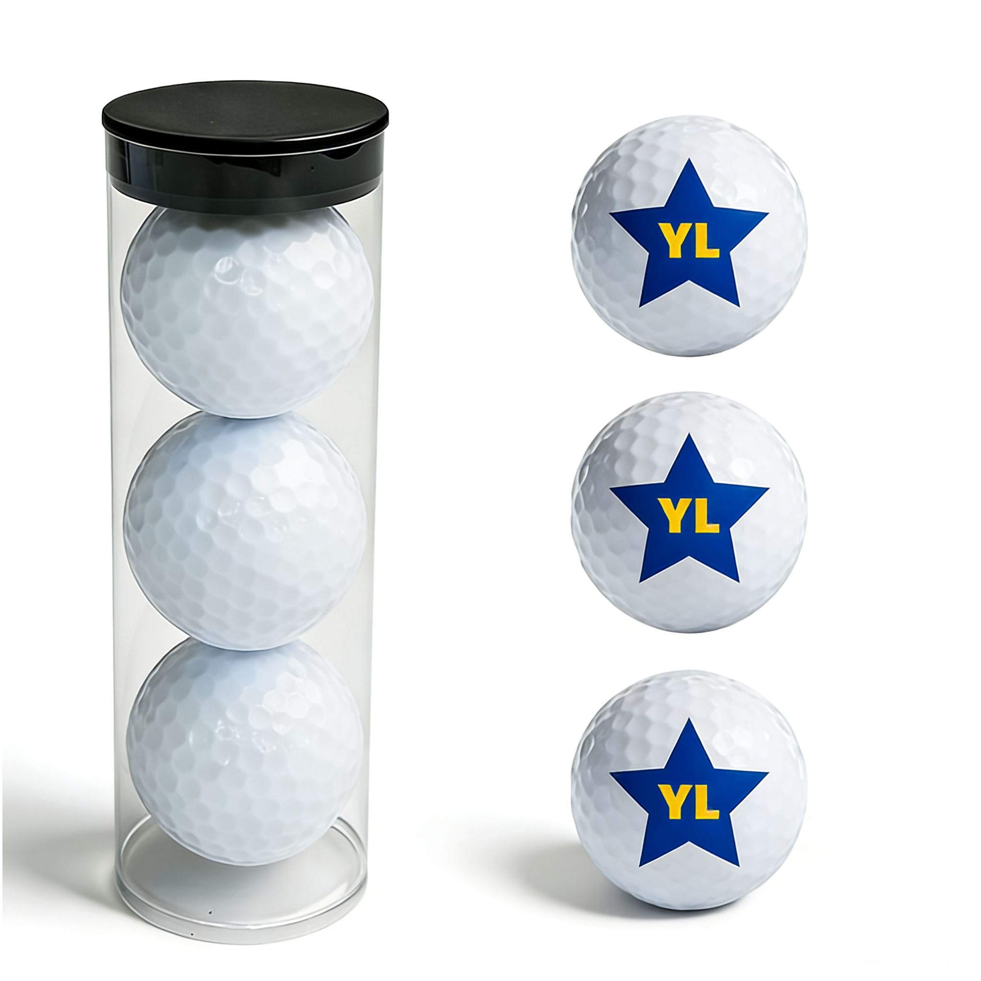 MOQ50 Triple Golf Ball Packs 2
