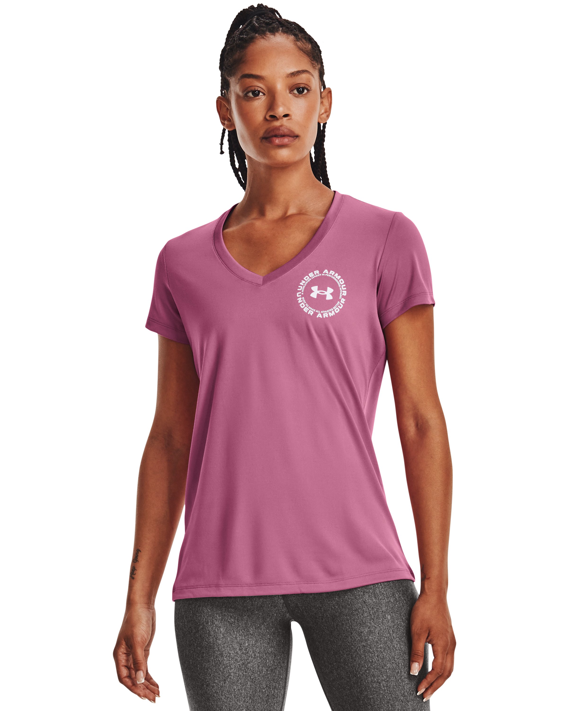 UA Tech Crest Women's Short Sleeve 4