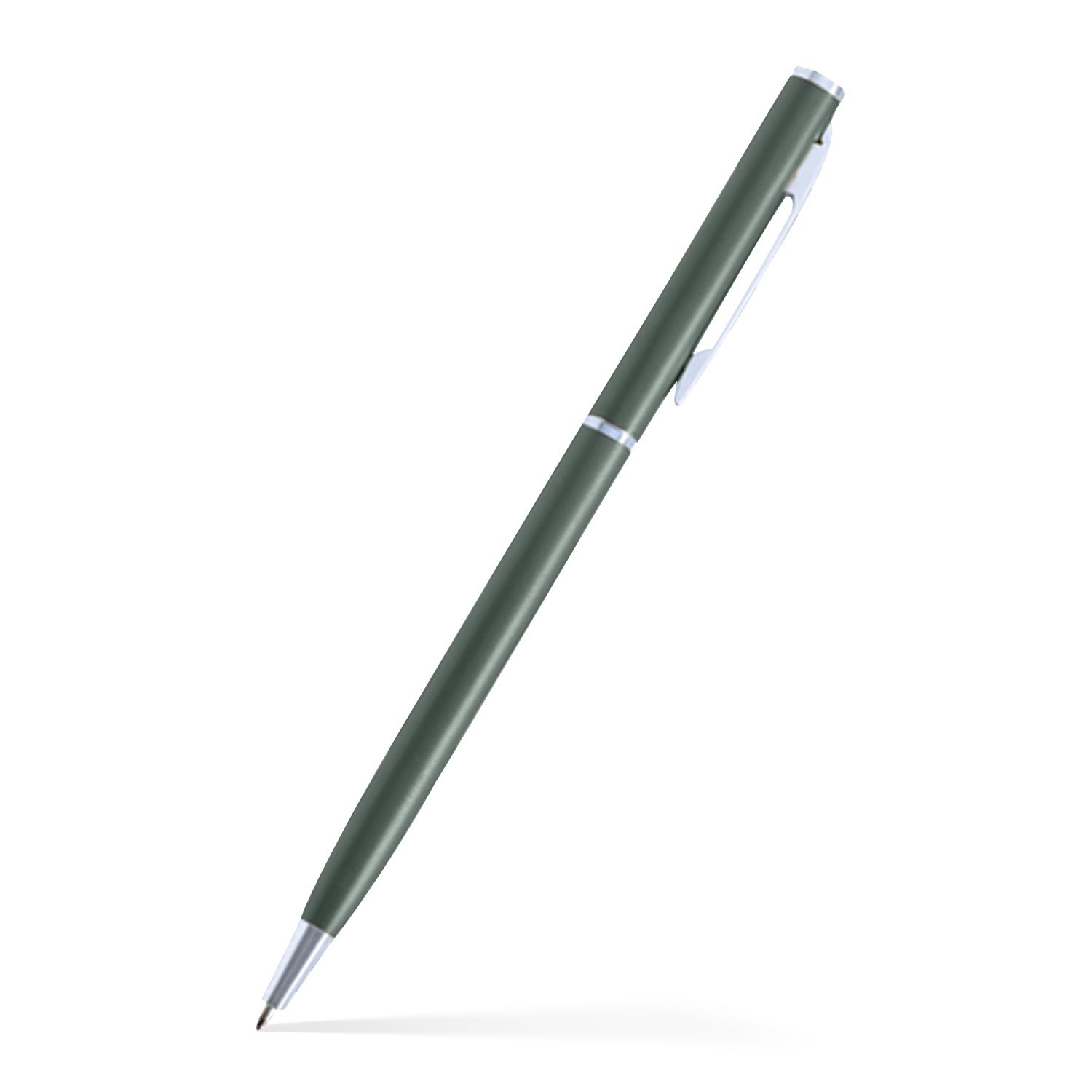 Slim Twist Metal Pen (Silver) 15