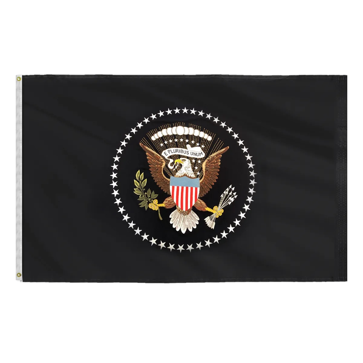 Applique & Embroidered Flag 5' x 8' Nylon 5