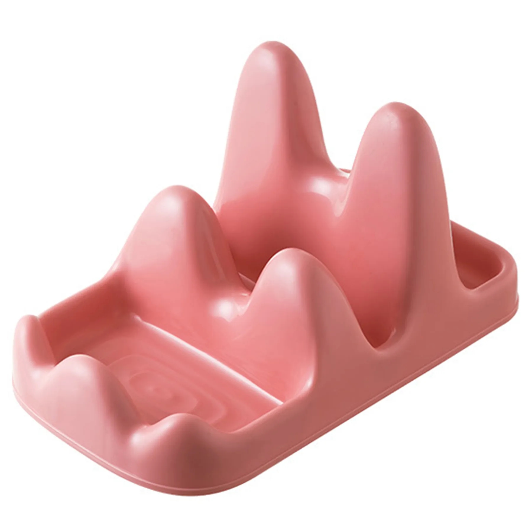 Plastic Household Kitchen Multifunctional Pot Cover Rack 3