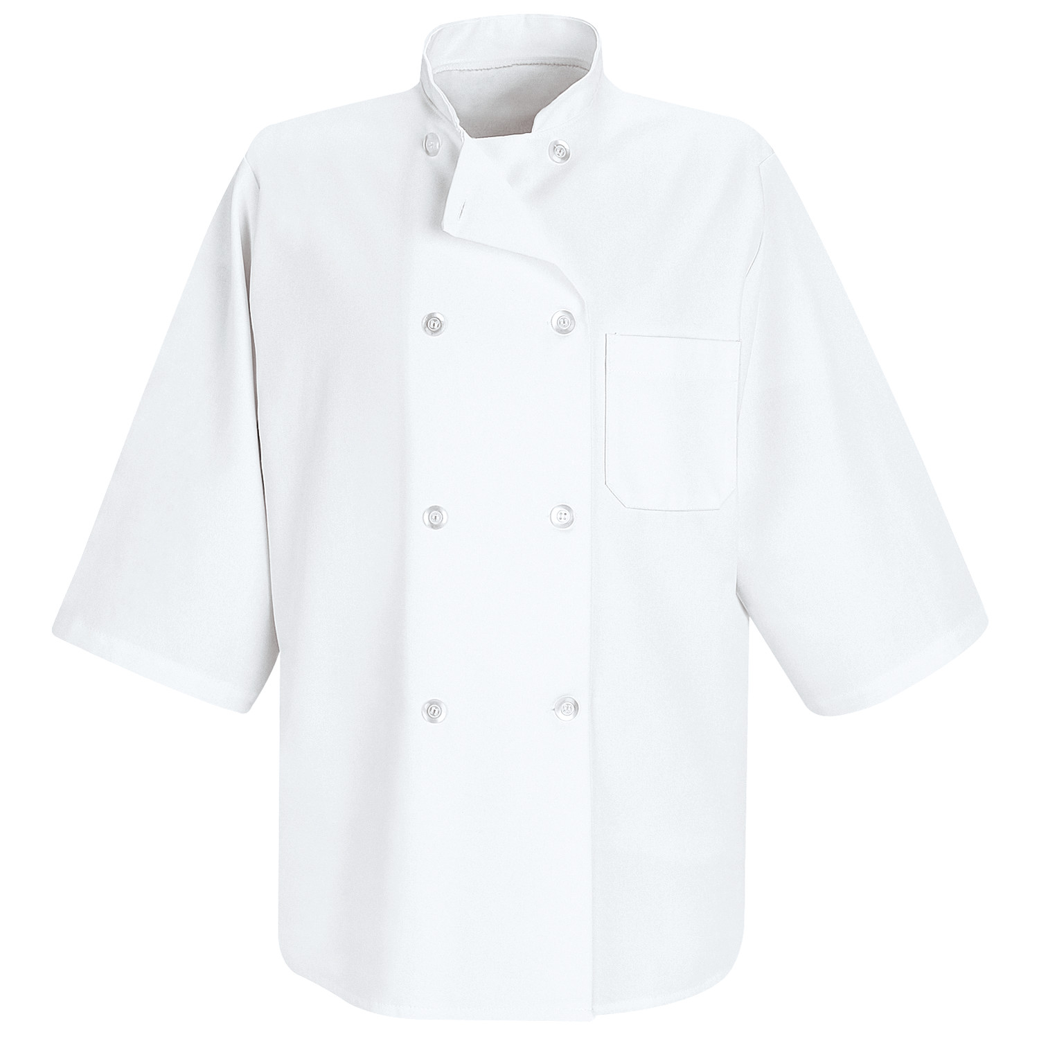Red Kap® ½ Sleeve Chef Coat 1